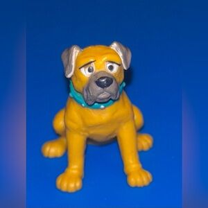 Disney 101 102 Dalmatians Sitting Drooler Mastiff Puppy Dog 1.75" PVC Figure Vtg